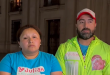 Padres de niño que sufre de Duchenne llegaron a La Moneda luego de caminar 32 días: no fueron recibidos por el Gobierno
